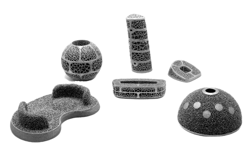 ALM Ortho 3D Titanium Implant Examples